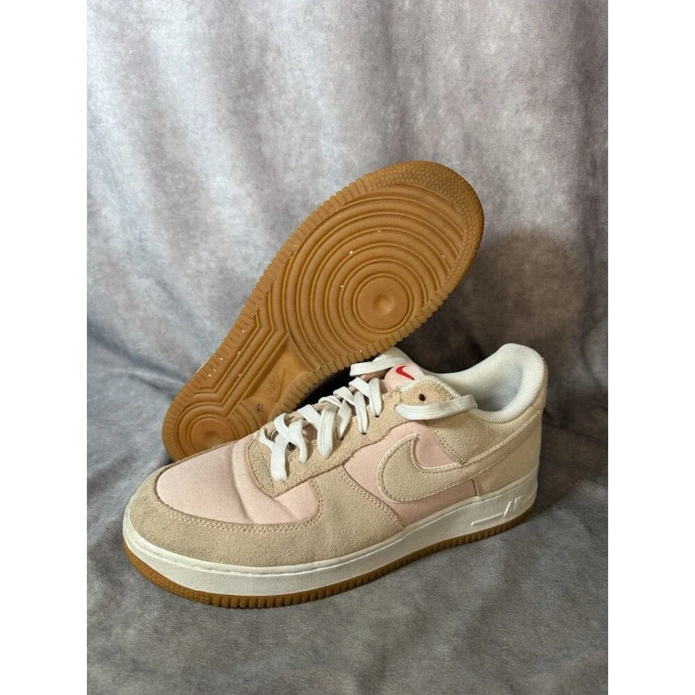 Nike Air Force 1 Low Size 10 Arctic Orange Shoes Sneakers 315122-801 Suede